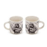 Set de 2 tazas de espresso soldado imperial