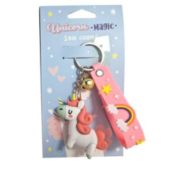 Llavero 3D con forma de Unicornio