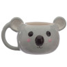 Taza con forma cabeza Koala