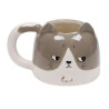 Taza de Cerámica con Forma de Gato Gatsby