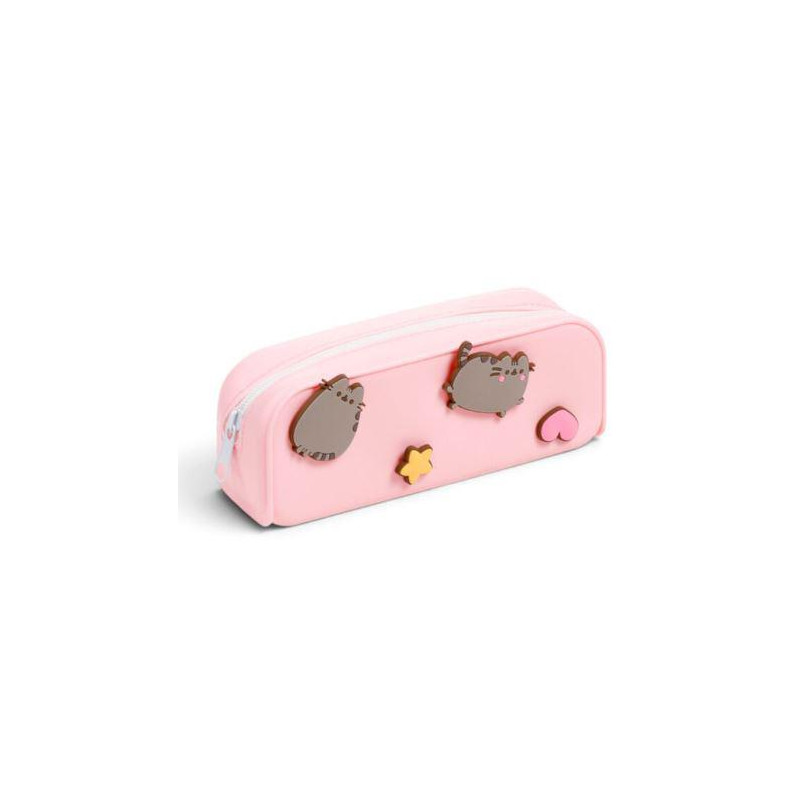 Estuche de Silicona con charms Pusheen Estrellas 