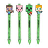 Bolígrafo con Tope de Silicona Minecraft