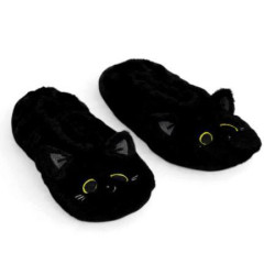 Zapatillas Antideslizantes Gato Negro T 39-41