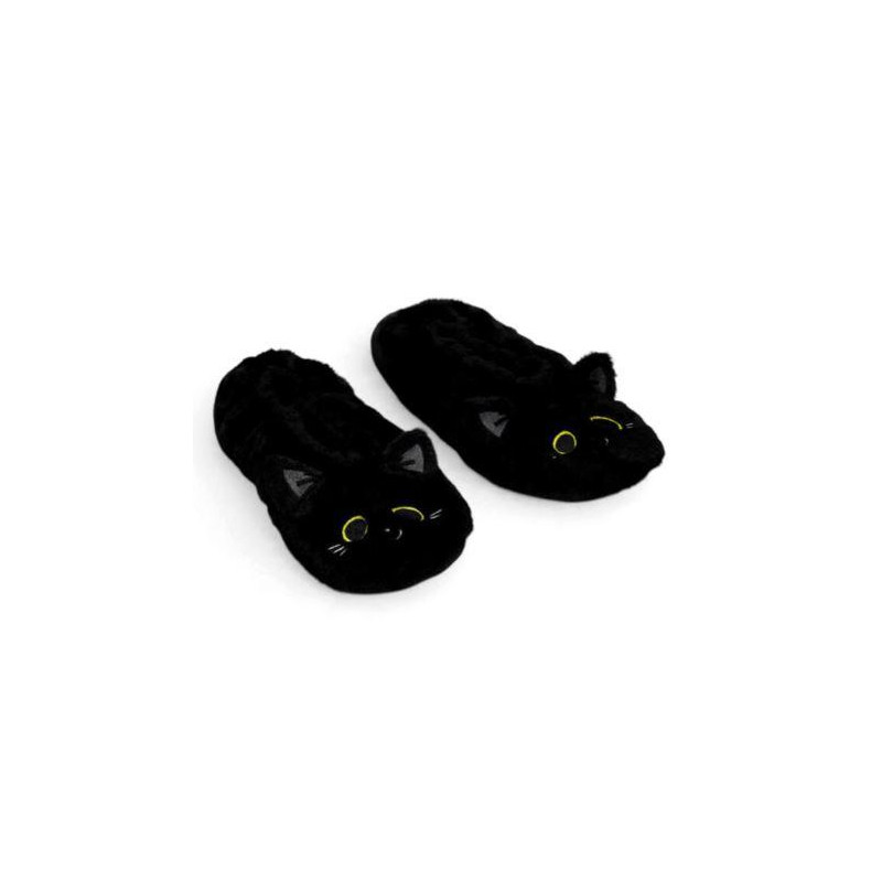Zapatillas Antideslizantes Gato Negro T 39-41