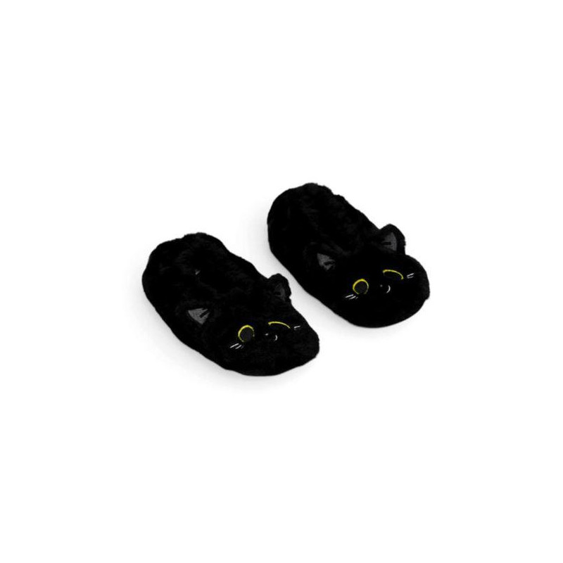 Zapatillas Antideslizantes Gato Negro T 36-38