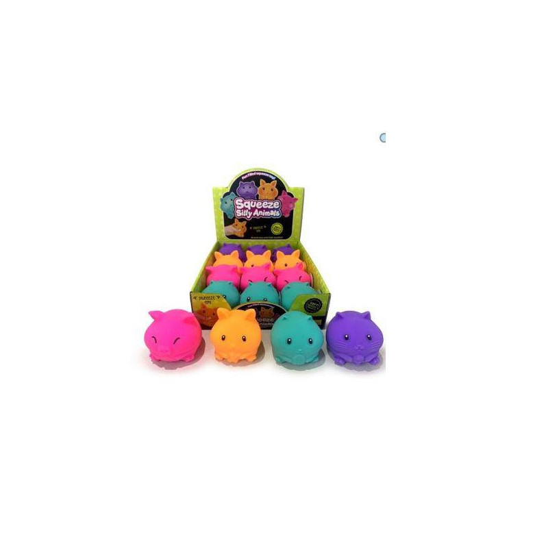 Juguete Estrujable Animales Neon