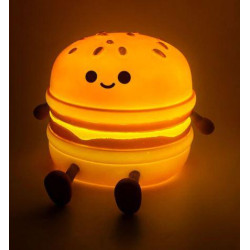 Lámpara de noche LED con forma de Hamburguesa