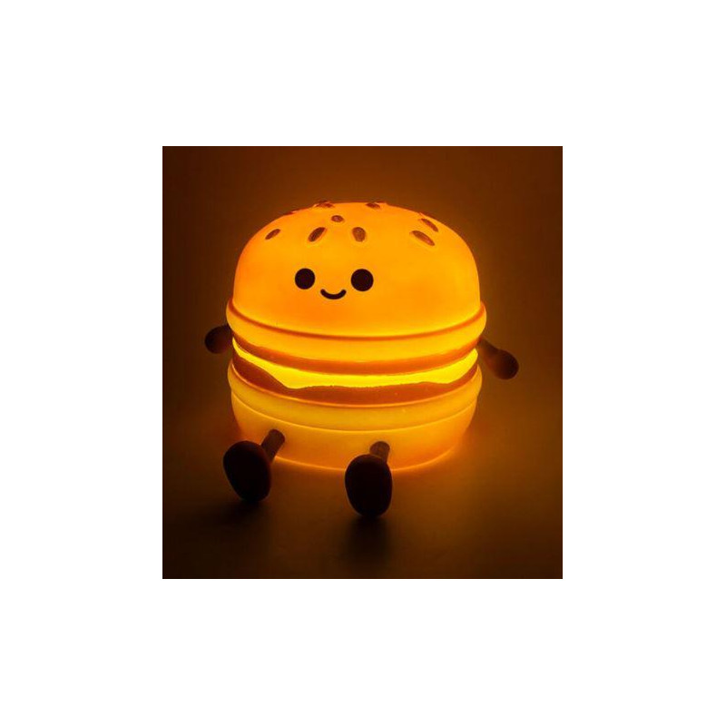 Lámpara de noche LED con forma de Hamburguesa