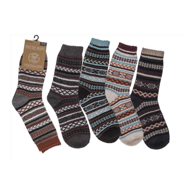 Calcetines de punto para hombre