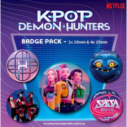 Blister 5 Insignias KPop Demon Hunters