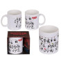 Taza abecedario Stranger Things