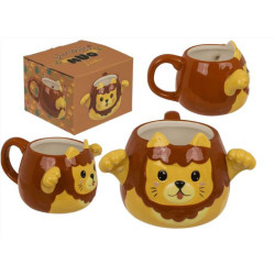 Taza Leon Manos