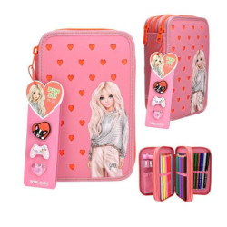 TOPModel estuche triple con pines de silicona 2 0