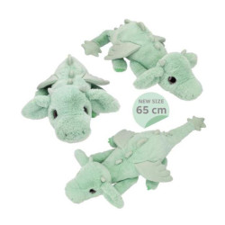 SNUKIS dragón de peluche verde