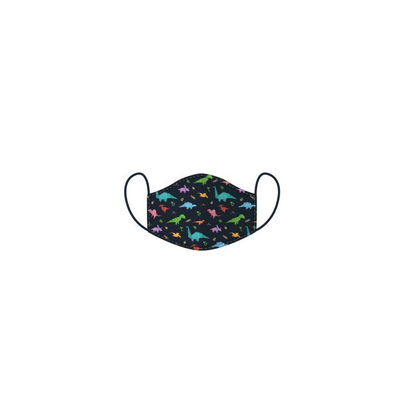 Mascarilla Dino infantil reutilizable homologada