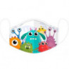 Mascarilla Monstruos infantil homologada