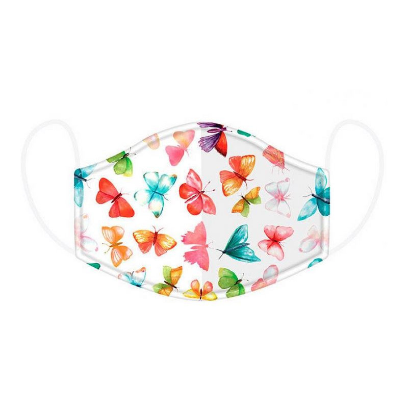 Mascarilla Mariposas adulto homologada