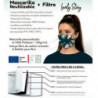 Mascarilla Tropical adulto con filtro homologada