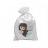 Bolsa saquito de tela Mi Primera Comunión Niña