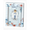 DIARIO Y BOLI 1ª COMUNION NIÑO" 19*14 CMS-8492"
