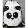 Mochila Saquito Oso Panda