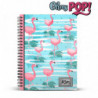Cuaderno A-4  FLAMENCOS""