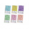 Set 4 reglas pastel con funda portadora multitalad