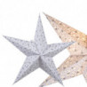 Estrella navideña de papel para colgar 45cm