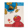 Manta Monstruo de las Galletas y Elmo