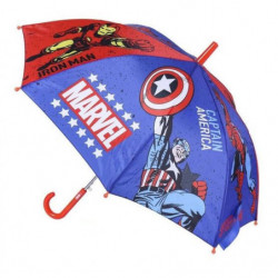 Paraguas Infantil Capitán América Rojo Marvel