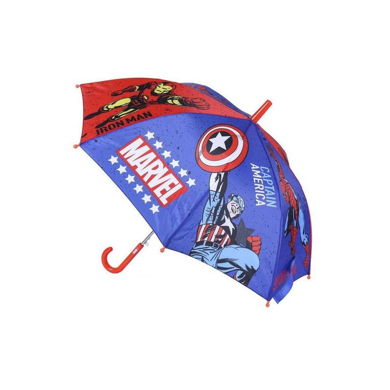Paraguas Infantil Capitán América Rojo Marvel