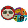 +3 AÑOS.Mini Puzzle 24pc Panda Friends
