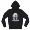 SUDADERA CAPUCHA THE MANDALORIAN TALLA L