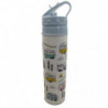 Botella de Agua Plegable de Silicona con Pajita