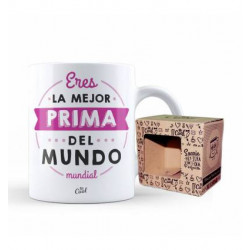 Taza ? Eres la mejor prima del mundo mundial