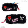 Estuche tubular Love Top Model .Pelito sintetico