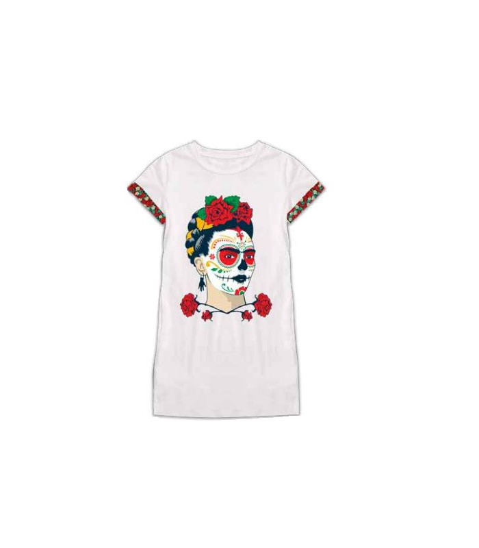 Vestido Frida Kahlo Calaveras
