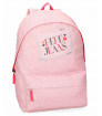 Mochila Pepe Jeans Olaia rosa 42cm