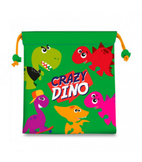 Bolsa merienda Crazy Dino