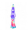 Lámpara de lava Bullet" Tie Dye"