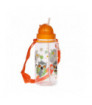 Botella infantil con pajita Lémur 450ml