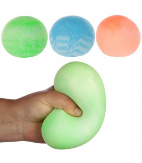 Pelota Estrujable - Color Fluor 9cm