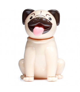 Muñeco Solar - Perro Pug Carlino