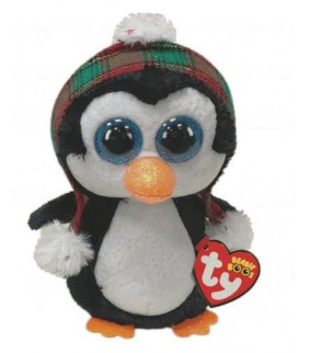 Penguin With Christm Cap