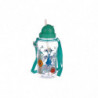 Botella de agua infantil con pajita Monstruos