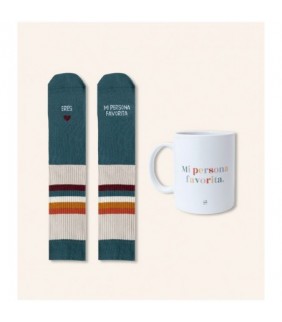 KIT TAZA + CALCETINES 42/46 'MI PERSONA FAVORITA'