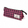 Estuche triple Martina Pink