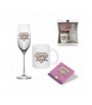 SET REGALO MUG 350ML CON COPA VINO 200ML Y POSAVAS