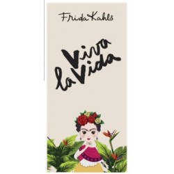 Toalla Frida Kahlo 'Viva La Vida' Beis