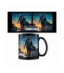 Taza desayuno color The Mandalorian Atardecer